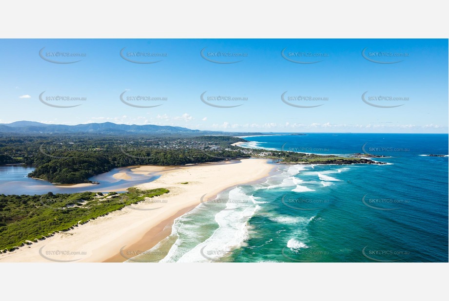 Aerial Photo Sawtell NSW Aerial Photography