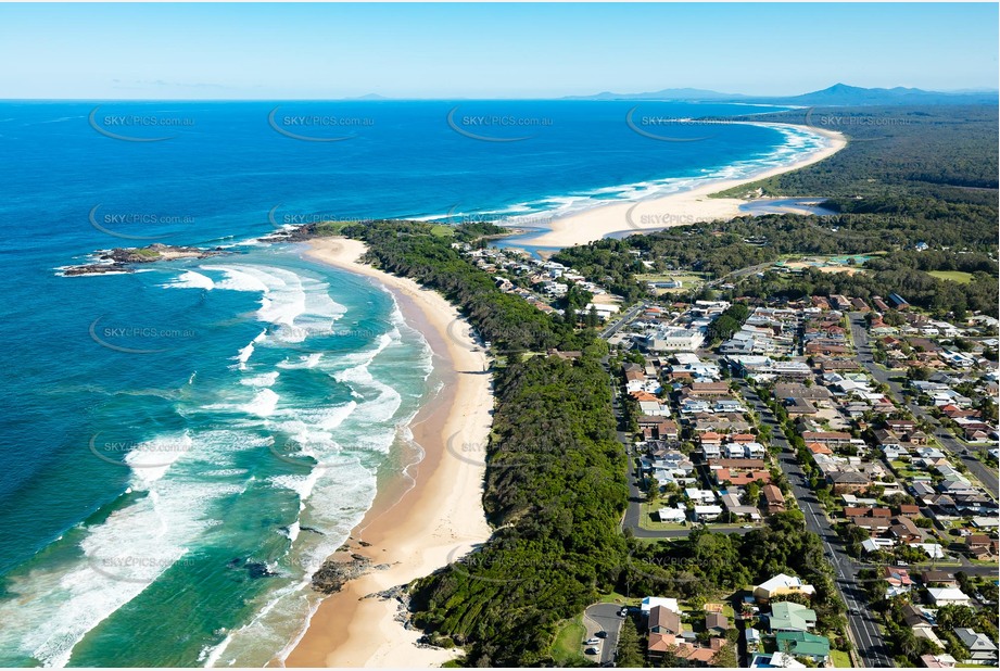 Aerial Photo Sawtell NSW Aerial Photography