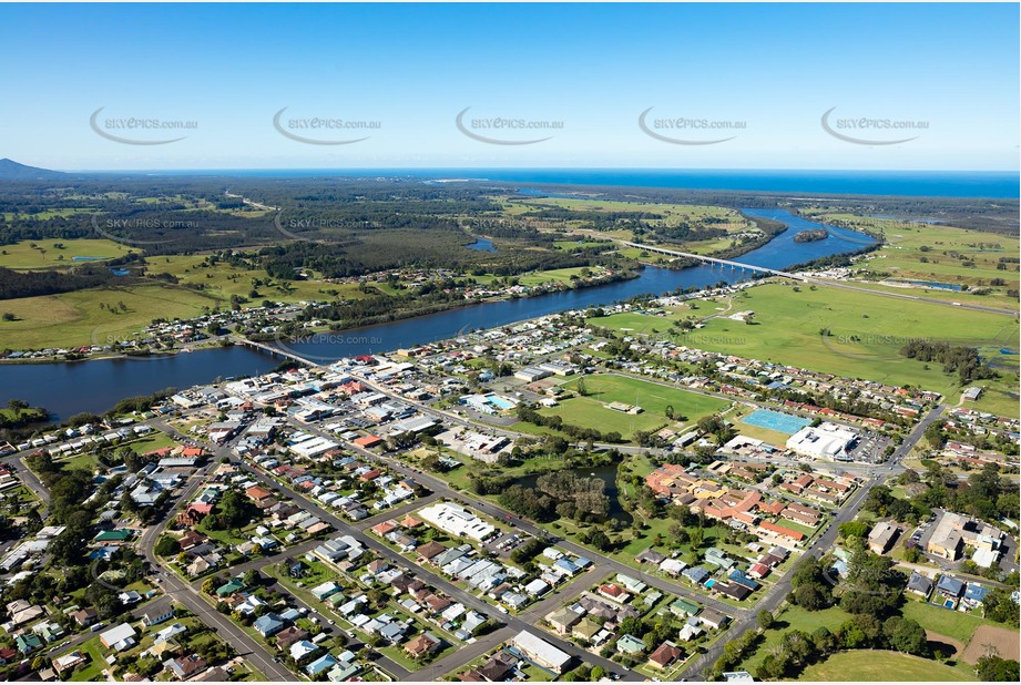 Aerial Photo Macksville NSW Aerial Photography