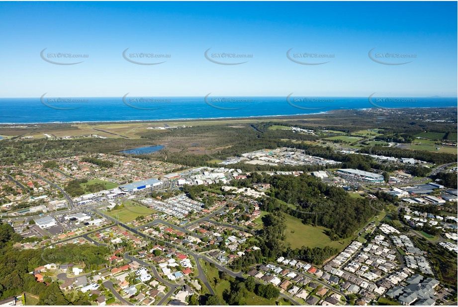 Aerial Photo North Boambee Valley Aerial Photography