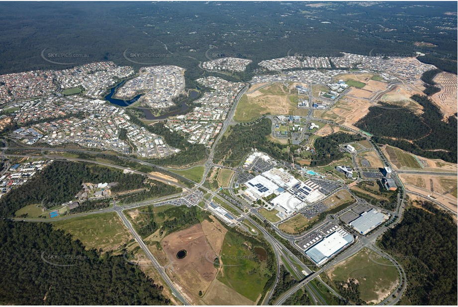 High Altitude Aerial Photo Springfield Central QLD Aerial Photography