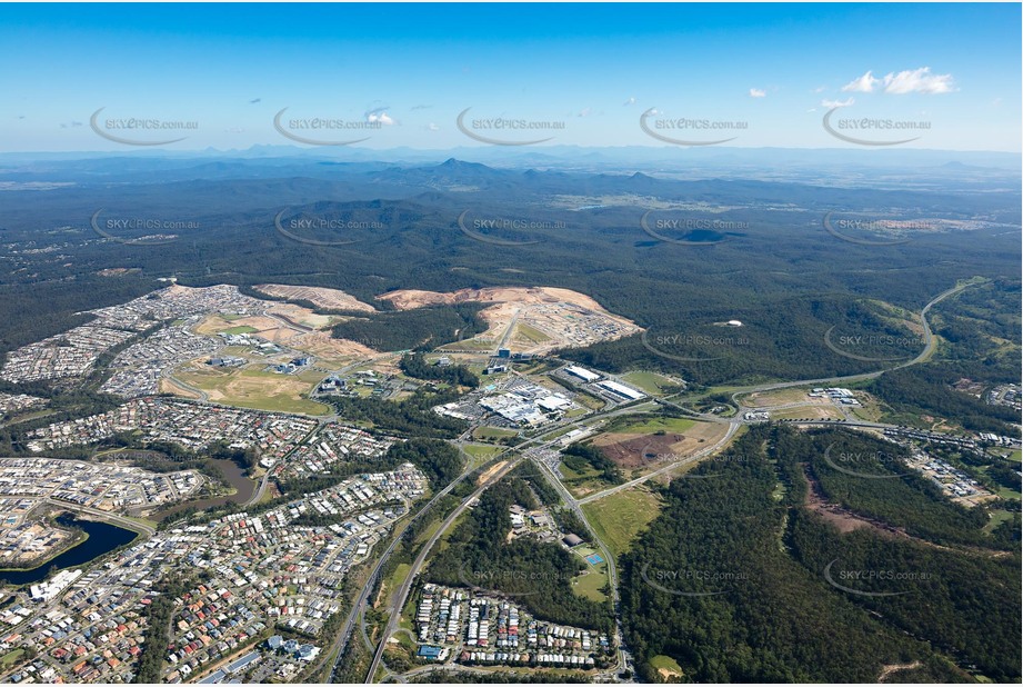 High Altitude Aerial Photo Springfield Central QLD Aerial Photography