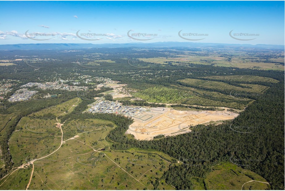 Development at Flagstone Estate QLD Aerial Photography