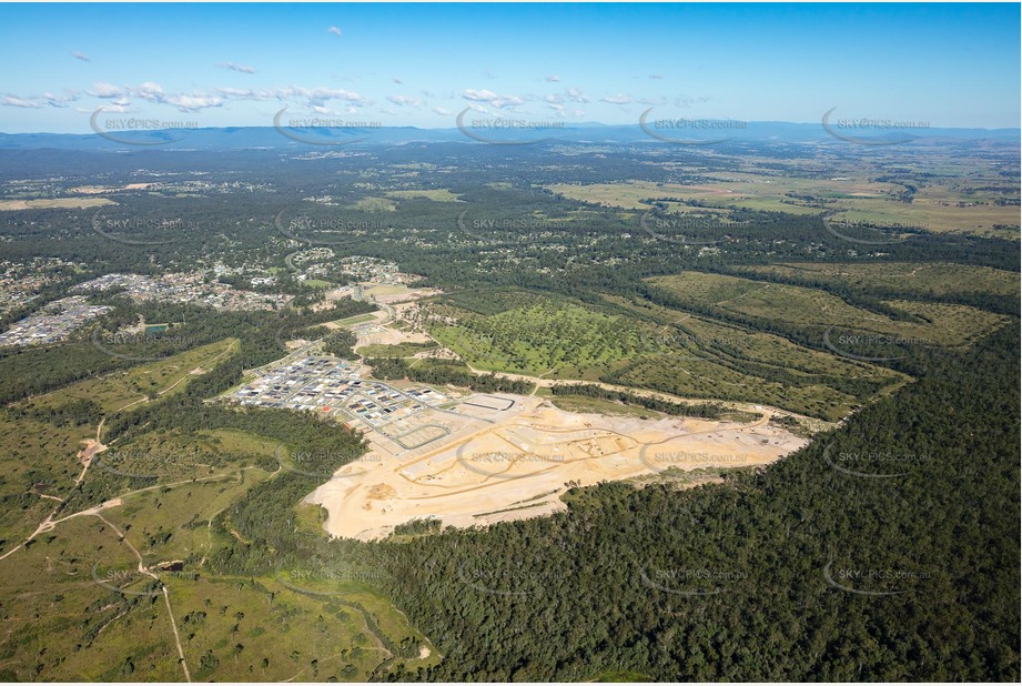 Development at Flagstone Estate QLD Aerial Photography