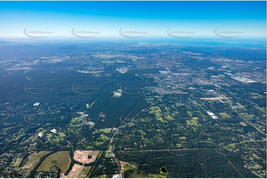 High Altitude Aerial Photo Greenbank QLD Aerial Photography