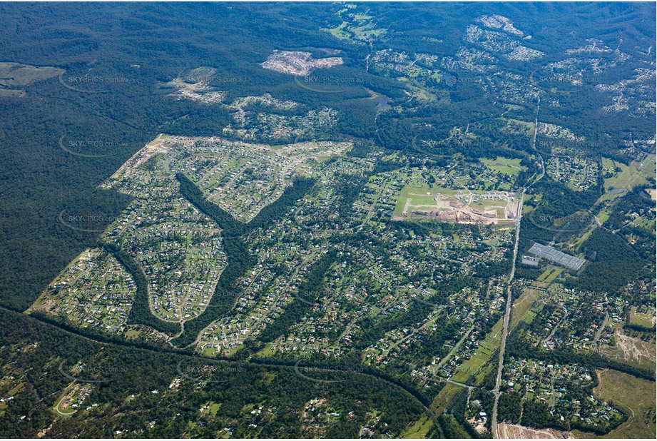 High Altitude Aerial Photo New Beith QLD Aerial Photography