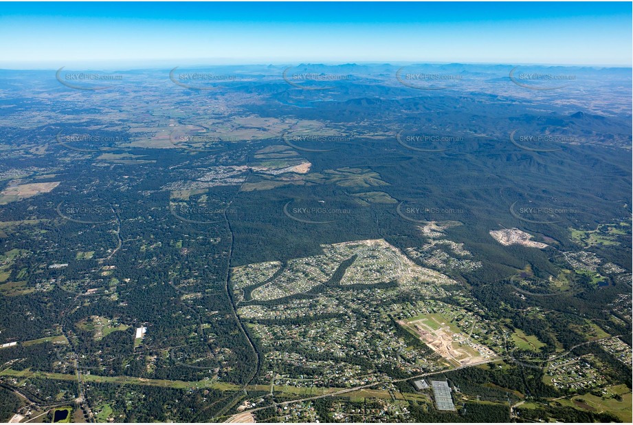 High Altitude Aerial Photo New Beith QLD Aerial Photography