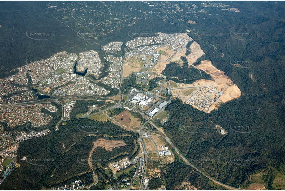 High Altitude Aerial Photo Springfield Central QLD Aerial Photography