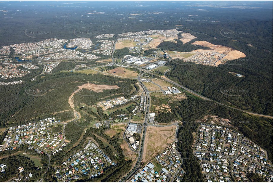 High Altitude Aerial Photo Brookwater QLD Aerial Photography