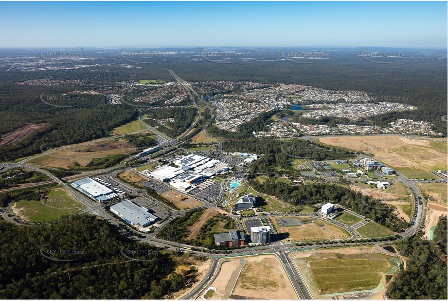 Aerial Photo Springfield Central QLD Aerial Photography