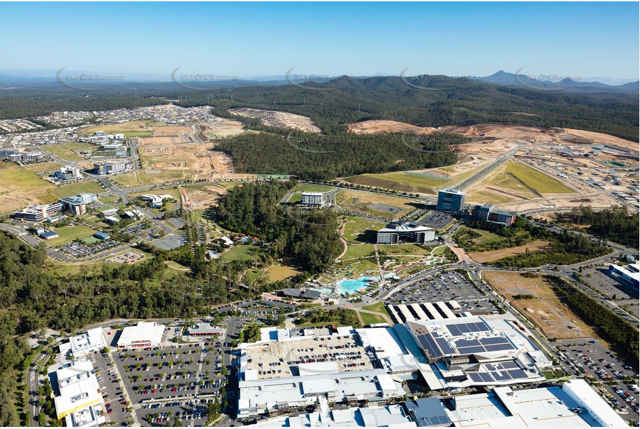 Aerial Photo Springfield Central QLD Aerial Photography