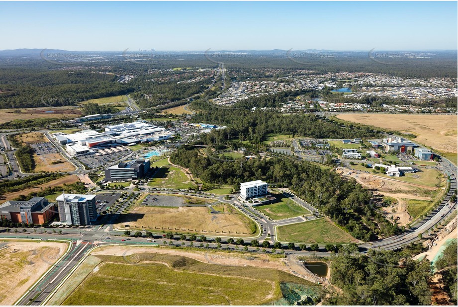 Aerial Photo Springfield Central QLD Aerial Photography