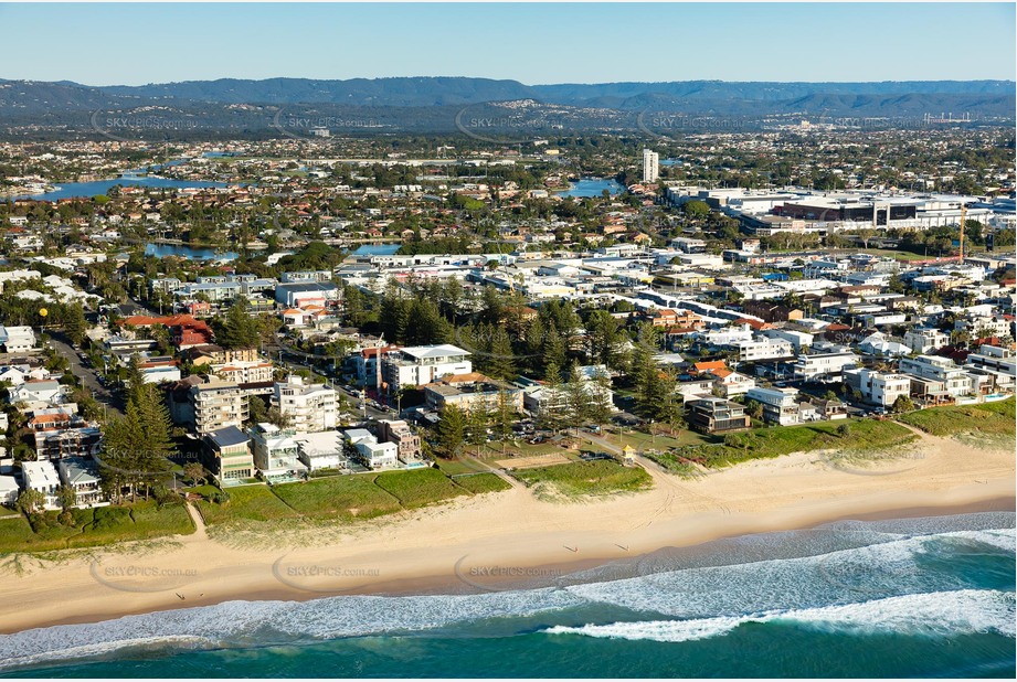 Aerial Photo Mermaid Beach QLD Aerial Photography