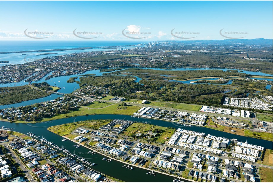 Aerial Photo Hope Island QLD Aerial Photography