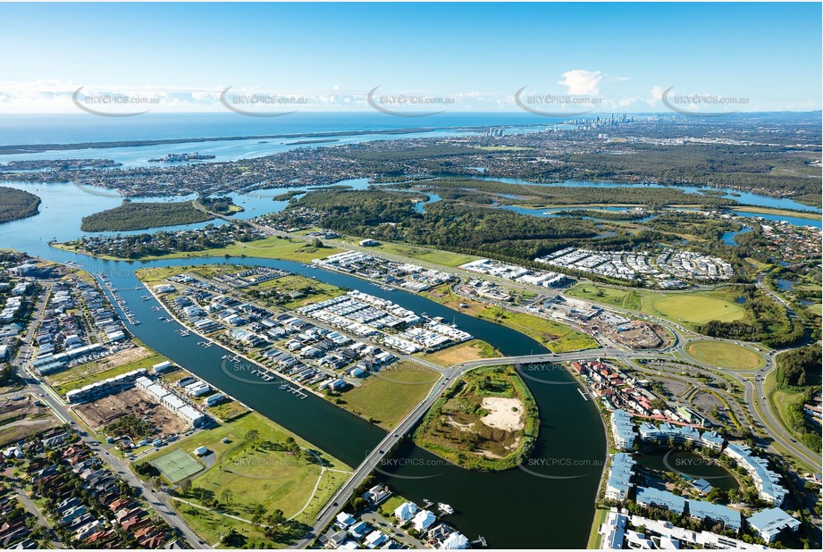 Aerial Photo Hope Island QLD Aerial Photography