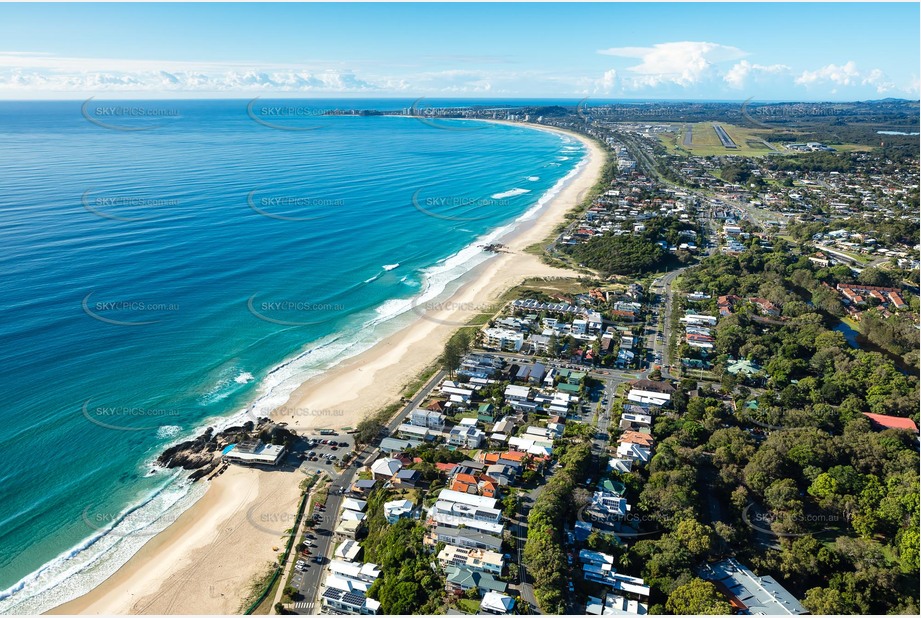 Aerial Photo Currumbin QLD Aerial Photography