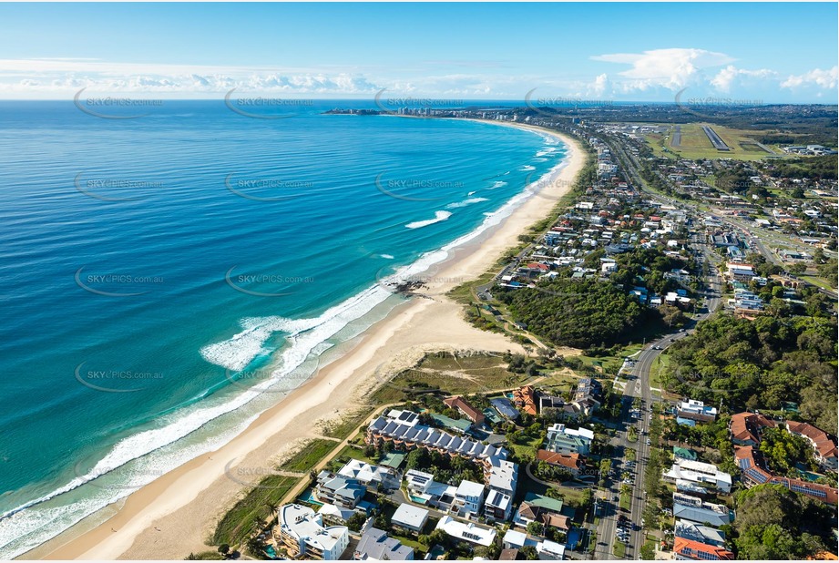 Aerial Photo Tugun QLD Aerial Photography