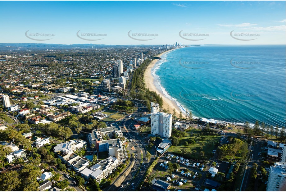 Aerial Photo Burleigh Heads QLD Aerial Photography