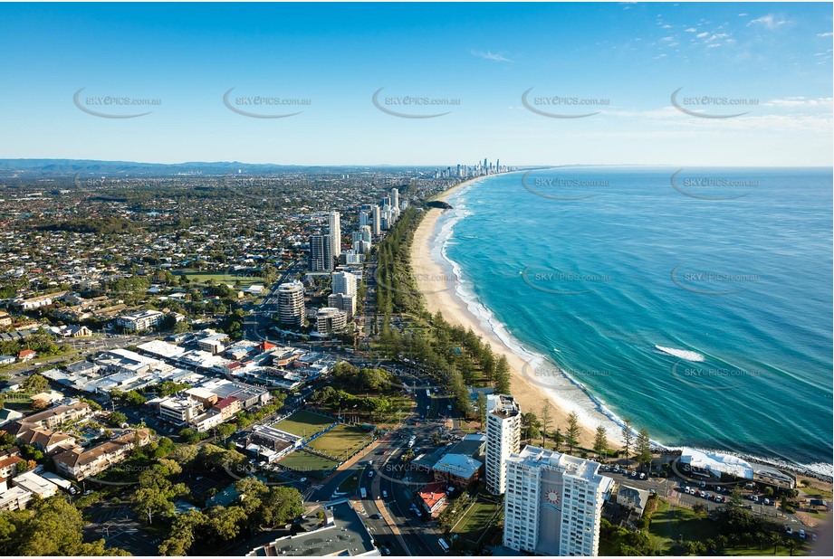 Aerial Photo Burleigh Heads QLD Aerial Photography