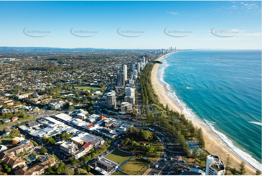 Aerial Photo Burleigh Heads QLD Aerial Photography