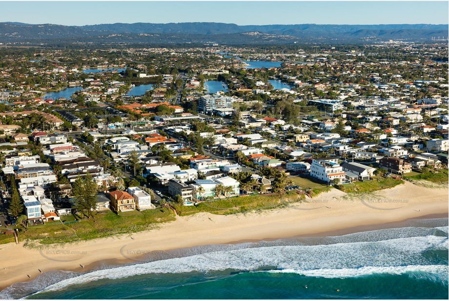 Aerial Photo Mermaid Beach QLD Aerial Photography