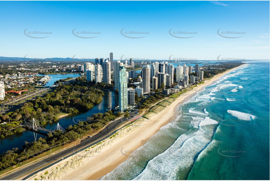 Aerial Photo Main Beach QLD Aerial Photography