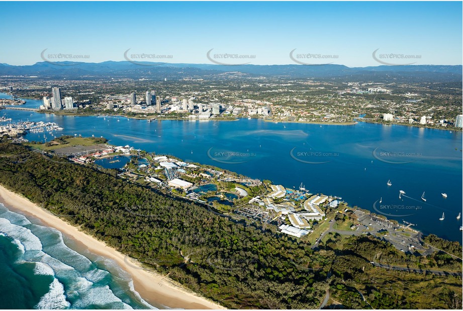 Aerial Photo Main Beach QLD Aerial Photography