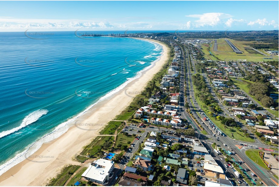 Aerial Photo Tugun QLD Aerial Photography