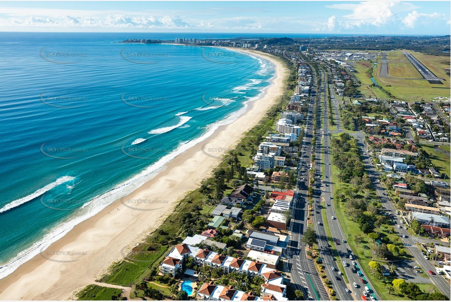 Aerial Photo Tugun QLD Aerial Photography