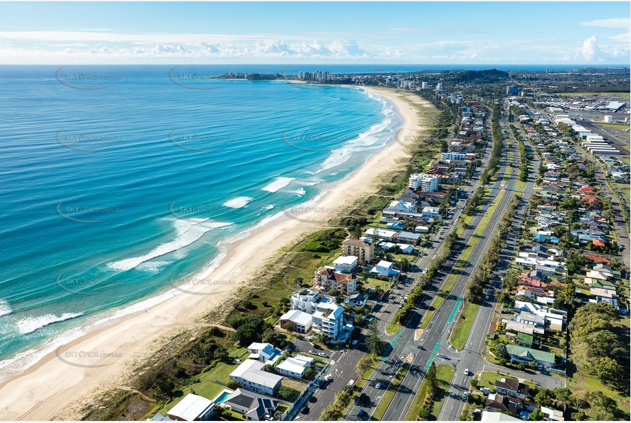 Aerial Photo Bilinga QLD Aerial Photography