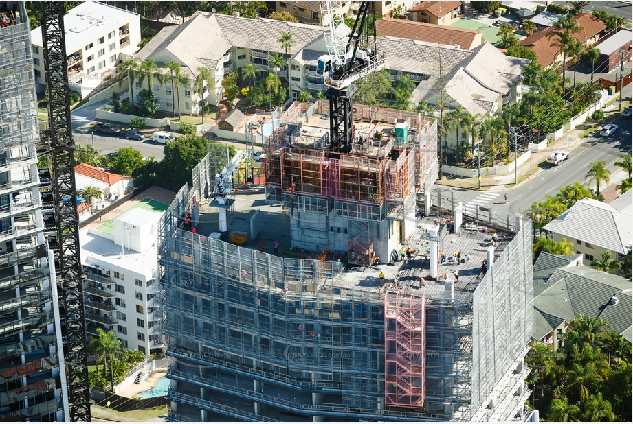 The Jewell Development Under Construction QLD Aerial Photography