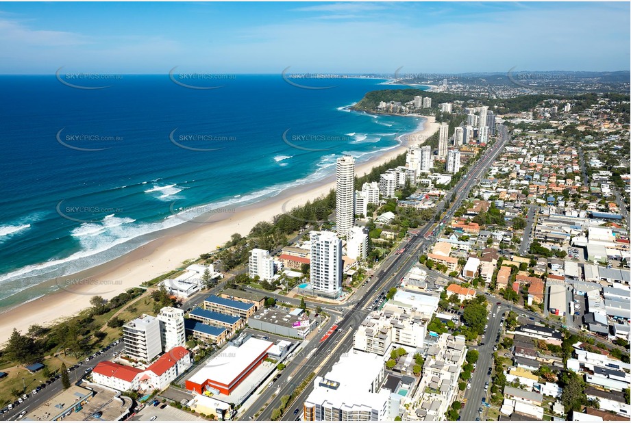 Aerial Photo Burleigh Heads QLD Aerial Photography