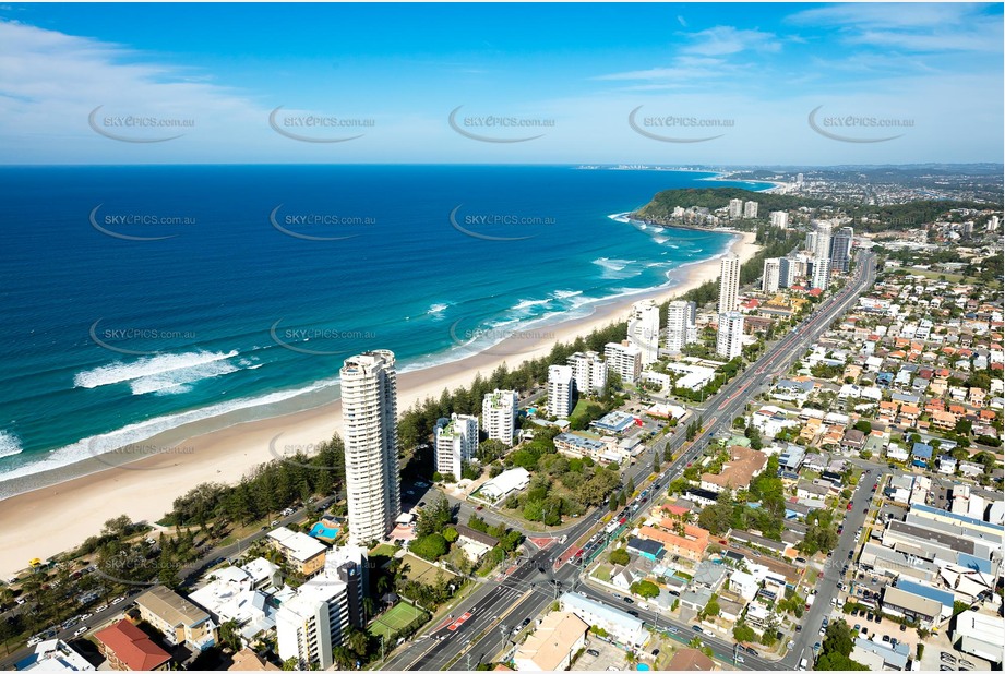 Aerial Photo Burleigh Heads QLD Aerial Photography