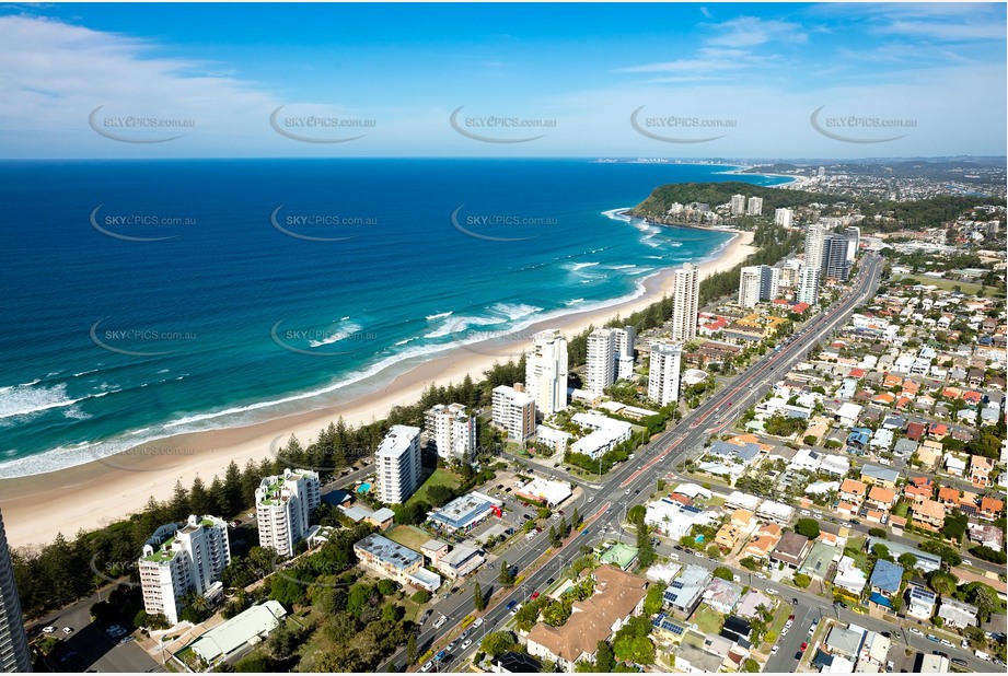 Aerial Photo Burleigh Heads QLD Aerial Photography