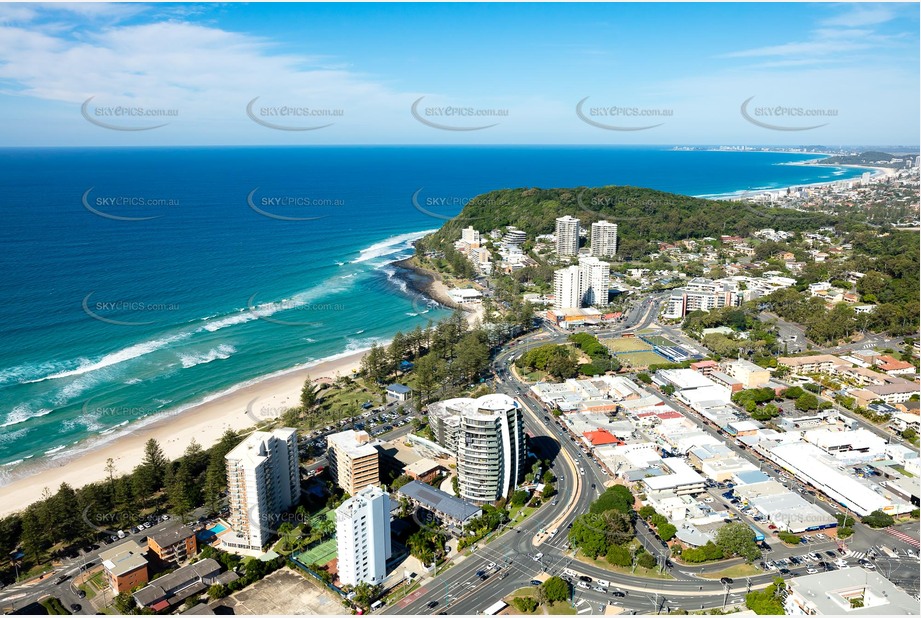 Aerial Photo Burleigh Heads QLD Aerial Photography