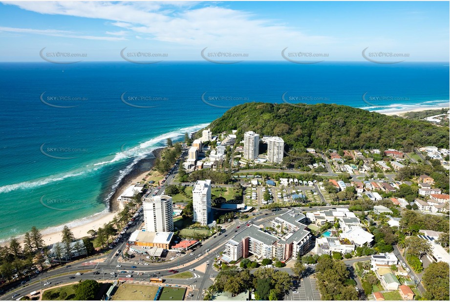 Aerial Photo Burleigh Heads QLD Aerial Photography