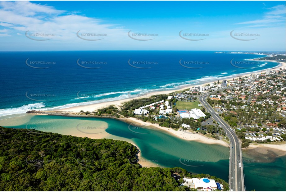 Aerial Photo Palm Beach QLD Aerial Photography