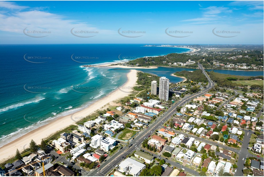 Aerial Photo Palm Beach QLD Aerial Photography