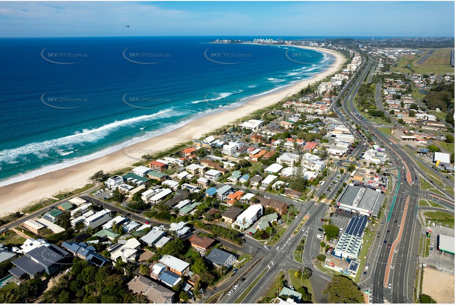 Aerial Photo Tugun QLD Aerial Photography