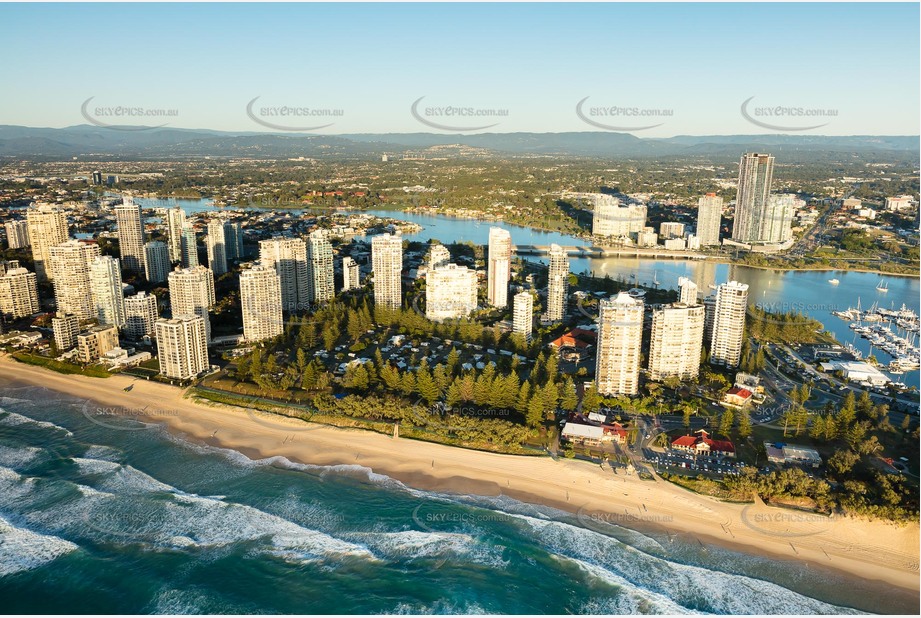 Aerial Photo Main Beach QLD Aerial Photography