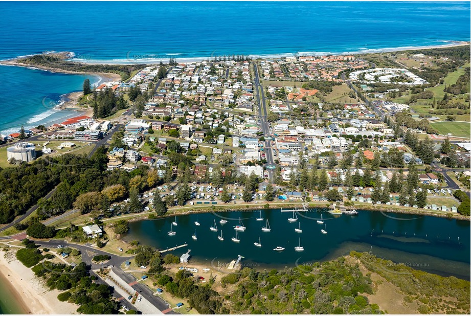 Aerial Photo Yamba NSW Aerial Photography