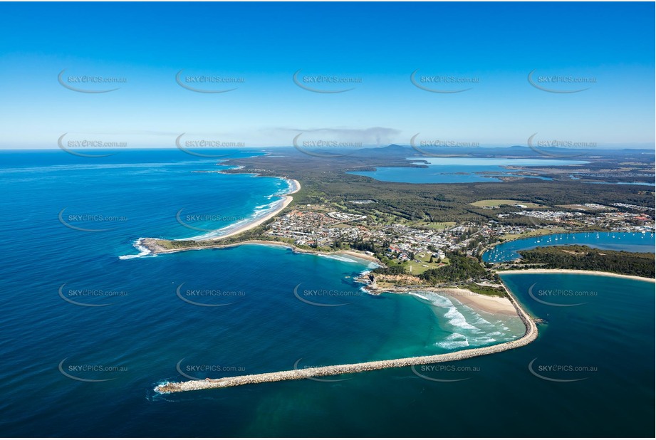 Aerial Photo Yamba NSW Aerial Photography