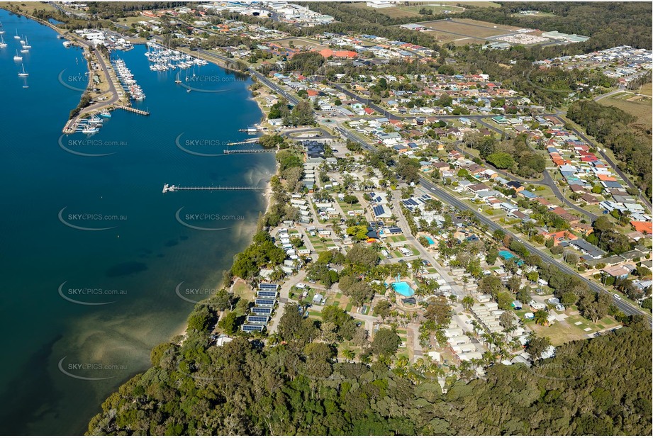 Aerial Photo Yamba NSW Aerial Photography