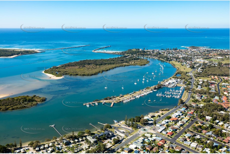 Aerial Photo Yamba NSW Aerial Photography