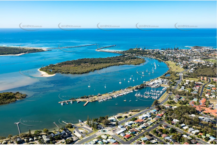 Aerial Photo Yamba NSW Aerial Photography