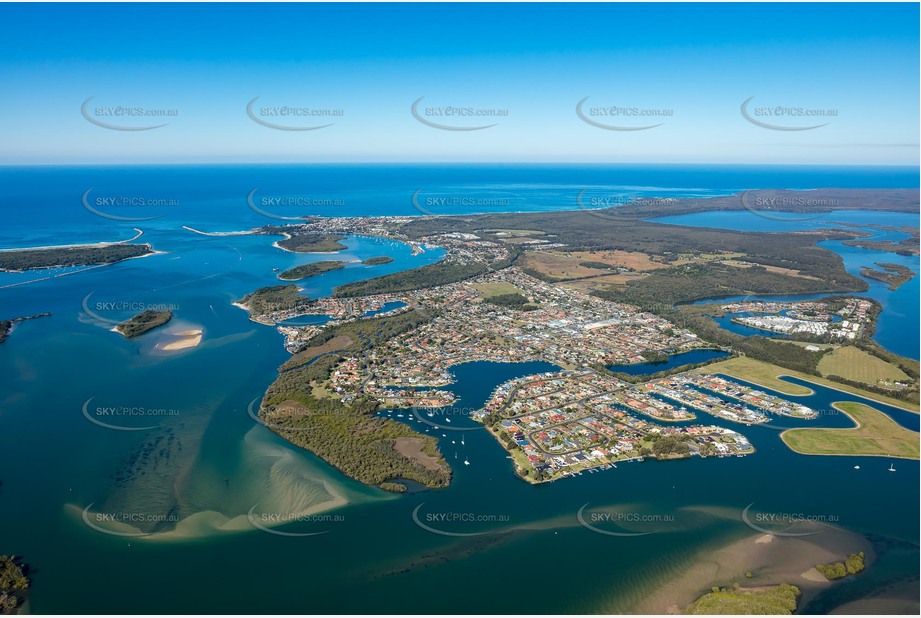 Aerial Photo Yamba NSW Aerial Photography