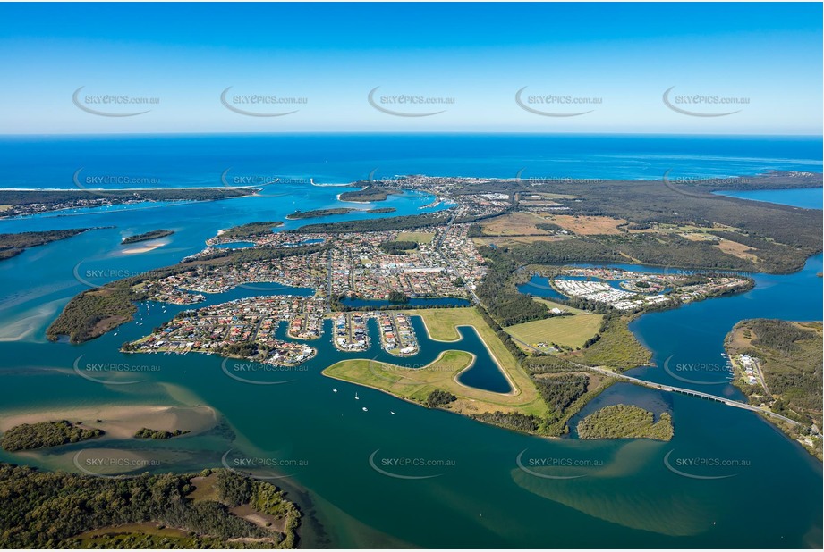 Aerial Photo Yamba NSW Aerial Photography