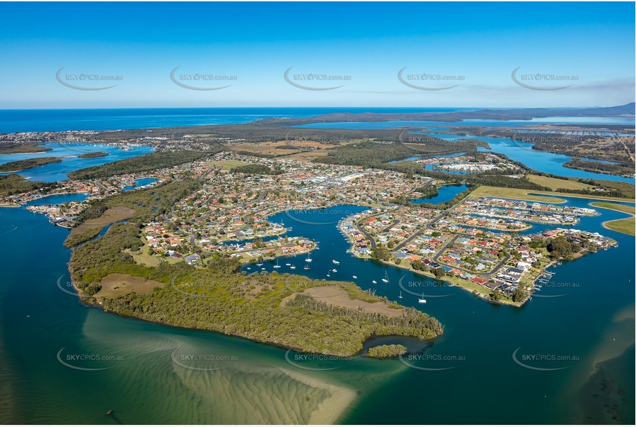 Aerial Photo Yamba NSW Aerial Photography