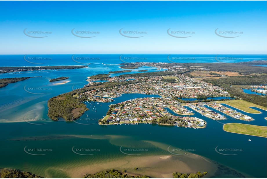 Aerial Photo Yamba NSW Aerial Photography