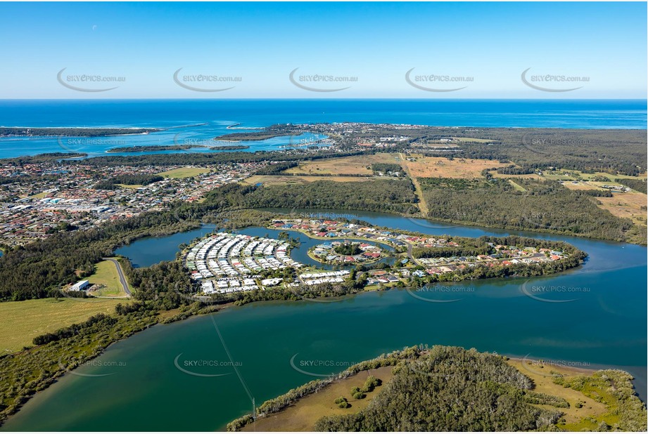 Aerial Photo Yamba NSW Aerial Photography